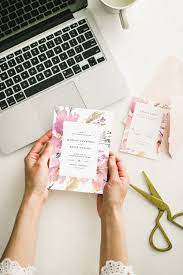The traditional etiquette finally with the availability of photo like printers at a modest cost and available supplies you can print your own. How To Make Wedding Invitations Pipkin Paper Company