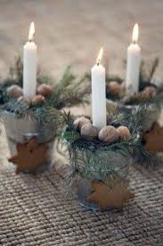 You will need 24 of these 3.5″ x 6″ burlap pieces for the little bags. 44 Amazing Winter Table Decoration Ideas Homedecorish Tischdeko Weihnachten Weihnachten Dekoration Deko Weihnachten