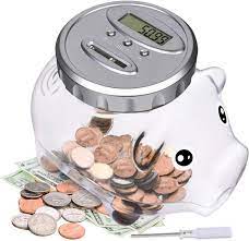 Buy the latest automatic piggy bank gearbest.com offers the best automatic piggy bank all the search results for 'automatic piggy bank' are shown to help you, we can recommend these related. Amazon Com Digital Piggy Bank With Automatic Lcd Display Large Capacity Digital Counting Money Jar Coin Bank As For Kids Friends Adults At Christmas New Year S Birthday Kitchen Dining