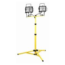 K Tool International 500 Watt Halogen Stand Work Light Lowes Com Work Lights Halogen Shop Lighting