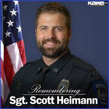Sgt. Scott Heimann will be escorted from Wichita back home to Hays this  afternoon. You can show your support along the route. The procession will  begin at noon near English and Washington,