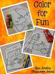 We have collected 40+ first day of fall coloring page images of various designs for you to. Seasonal Color For Fun Printables Freebies Fern Smith S Classroom Ideas