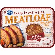 Kroger® Ready To Cook Bacon & Cheddar Cheese Meatloaf, 28 oz