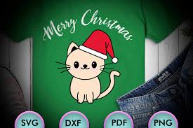 Download Cream Cat Merry Christmas Graphic By Oscar Mattey Creative Fabrica Yellowimages Mockups