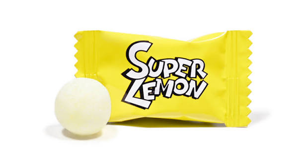 Nobel Super sour lemon flavored candies, 88g