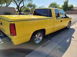 Image result for Bright Yellow 1990 Truck