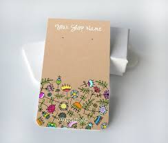 Experiment, see what you come up with. 10 Custom Earring Cards With Holes Happy By Sillybirdgraphics Earring Cards Custom Earring Cards Earring Cards Design