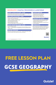 Gcse Geography Lesson Plan Geography Lesson Plans Lesson Plan Book Science Lesson Plans