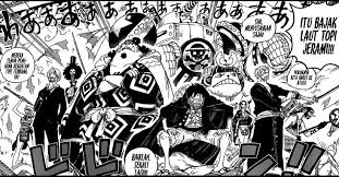 Kali ini akan dibagikan koleksi gambar one piece hd yang keren dan lucu. One Piece 989 Pertarungan Kru Bajak Laut Topi Jerami Lawan All Stars Kaido