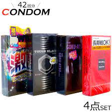 期間限定SALE)コンドーム セット 君はタフボーイ 4箱 42回分 通販 お買い得 詰め合わせ 激ドット ロングタイプ サガミ 0.09  タフブラック ニューゴクアツ :condom-001:カヴァティーナ レディース通販館 - 通販 - Yahoo!ショッピング