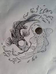 Koi Yin Yang Meaning Koi Fish Tattoos Meaning Color Direction And More Koi Fish Drawing Tattoo Koi Art Koi Fish Drawing