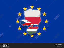 I think czech republic is a weird country. V4 Visegrad Group On Image Photo Free Trial Bigstock