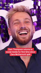 Sam Thompson's Return to Social Media After Split