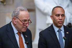 Hakeem Jeffries, Chuck Schumer demand to meet with Trump to avoid government shutdown