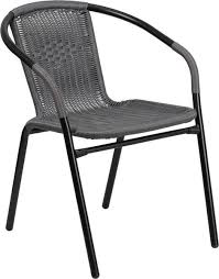 Rattan Restaurant Indoor Outdoor Stack Chair Patio Dining Chairs Outdoor Restaurant Patio Dining