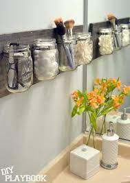 All mason jar crafts are not created equally. How To Create An Easy Diy Mason Jar Organizer The Diy Playbook