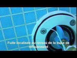 test de pression sur refoulement piscine youtube
