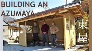 Diy 庭造り あずま屋 part one. æ±å±‹ ã‚ãšã¾ã‚„ ã®è£½ä½œ Youtube