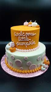 Little Pumpkin Baby Shower Cake Fall Baby Shower Baby Shower Theme Pumpkin Baby Shower Fall Baby Shower Cake Fall Baby Shower Food Lil Pumpkin Baby Shower