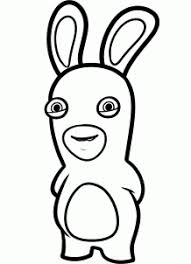 How To Draw Rabbids Raving Rabbids Drawings Baby Coloring Pages Colouring Pages