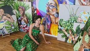 Abstract portrait painting american art abstract expressionism contemporary artists abstract painting painting art abstract black women art. 10 Of The Best Emerging Australian Portrait Artists Artists