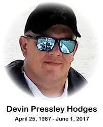 In Remembrance of Devin Pressley Hodges, Police Officer