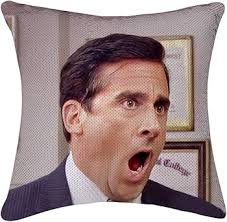 Hot sequin pillow the office