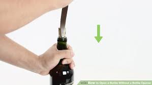 7 ways to open a bottle of wine without a corkscrew. How To Open A Bottle Without A Bottle Opener