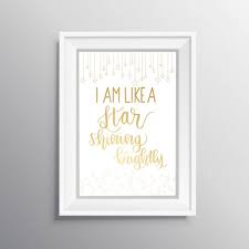 I Am Like A Star Shining Brightly Lds Printable Lds Art