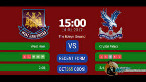 Mightytips provides you with the latest west ham united vs crystal palace preview, analyses 68 betting sites, and chooses the best odds! West Ham Vs Crystal Palace Prediction By 007soccerpicks Com Youtube