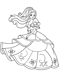 Dancing prince and princess coloring pages. Coloring Pages Princess Collection Whitesbelfast Com