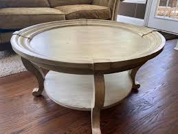 Reviews (0) reviews there are no reviews yet. Lot Cream Distressed Painted Round Cocktail Table