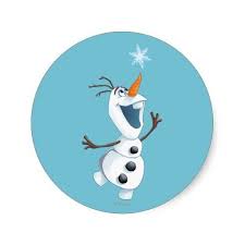 Olaf Blizzard Buddy Classic Round Sticker Zazzle Com Olaf Disney Frozen Gift Iphone