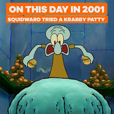 We did not find results for: Spongebob On Twitter Today Squidward Finally Admitted His Love For Krabby Patties