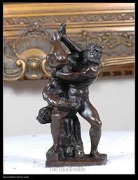 His father, an exiled prince of calydon, was one of the seven great commanders who fell in their assault against thebes. Bronze Sculpture Two Nude Man Hercules And Diomede Wrestling Statue Buy Online In Indonesia At Desertcart Id Productid 27676722