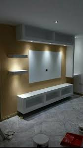 Gypsum Modern Tv Wall Units Tv Unit Furniture Outdoor Furniture Sets