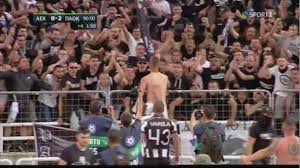 Γενικώς ήταν μια πολύ άνετη νύχτα για τον. Aek Paok 0 2 Kypelloyxos Gia Deyterh Synexomenh Xronia O Dikefalos Toy Borra