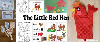 We have provided the puppets in full color and black and white. The Little Red Hen Preschool Activities And Crafts Kidssoup