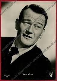 JOHN WAYNE 08 ATTORE ACTOR CINEMA MOVIE Ed BALLERINI FRATINI Postcard REAL  PHOTO