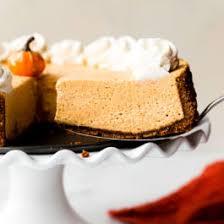 The filling is made with a vanilla cream cheese layer and a layer of lightly spiced pumpkin cream cheese. No Bake Pumpkin Cheesecake Sally S Baking Addiction