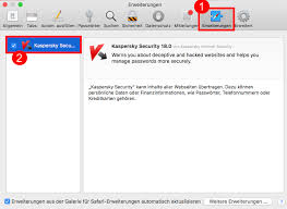 Installieren Oder Entfernen Der Browser Erweiterung Kaspersky Security