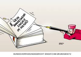 Daher ist die panikmache vor der „militarisierung der inneren sicherheit zu einem popanz geworden. Bundeswehr Im Inneren Von Erl Politik Cartoon Toonpool