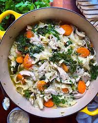 Chicken Noodle Kale Soup Diane Morrissey Bowl Of Soup Chicken Noodle Kale Soup