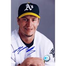 AUTOGRAPHED SIGNED photo MARK ELLIS #3 Oakland A's