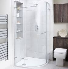 All the key considerations & the pros and when we refer to a shower door we're basically talking about the entry hardware to a shower the simplicity of the mechanics is also reflected in the price. Updating Your Bathroom On A Budget Jessica Elizabeth Quadrant Shower Enclosures Shower Cubicles Shower Enclosure