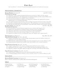 Writing a great production manager resume is an important step in your job search journey. Resume Examples For 2021 Handpicked By Recruiters Resume Worded