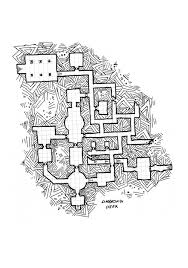 My First Try Cross Hatching Better Rpg Dungeon Map Thanks To Dyson Logo For His Tutorial Rpg Dungeon Keep M Dungeon Maps Fantasy Map Map Layout