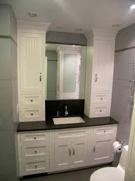 Create a spacious feel in the smallest of rooms with a bathroom mirror cabinet, an excellent choice for storage and grooming combined. Bathroom Vanity And Linen Cabinet Custom Bathroom Vanity Bathroom Linen Tower Bathroom Linen Cabinet