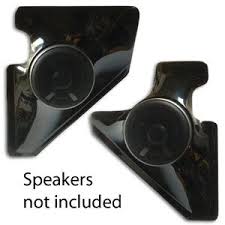 A fiberglass pod to fit over your existing door panel, holds two. Kick Panel Speaker Pods For 5 1 4 Inch Speakers Classic Bronco Bronco Ford Bronco Parts