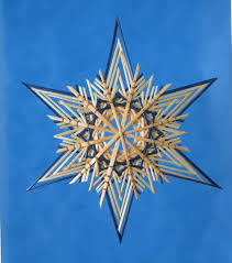 Christmas Star Star Supplies Wheat Stalks Straw Crafts Straw Art Straw Weaving